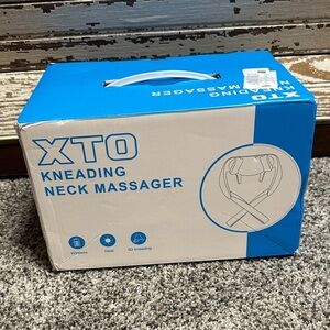 t/o Kneading Neck Massager in Blue - t/o Brand